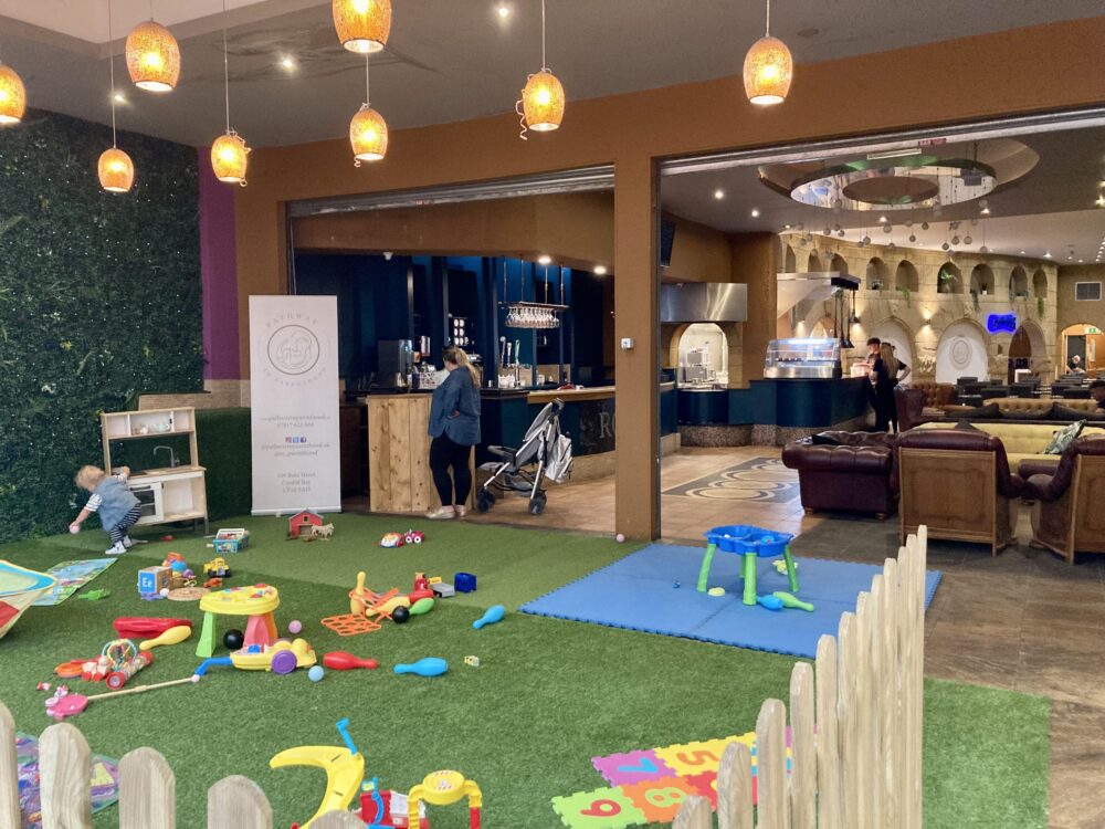 Child friendly cafe Roots has opened at The Red Dragon Centre