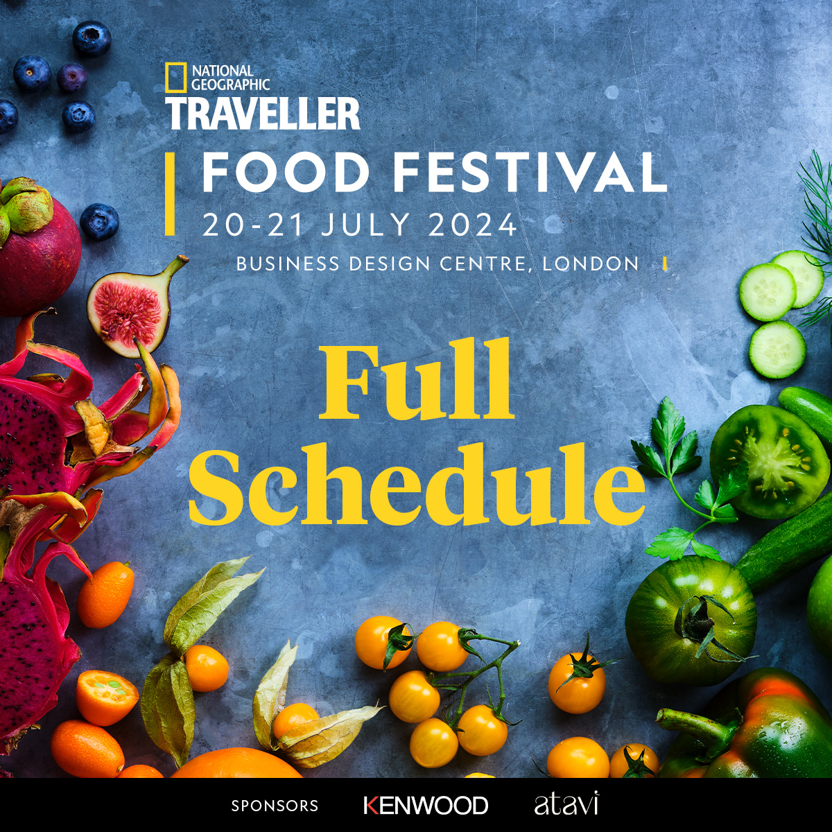 National Geographic Traveller (UK) Food Festival Reveals Final LineUp