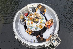 Celebrate National BBQ Week 2025 Afloat with Skuna Boats Iconic BBQ Boat