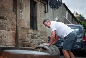 Stirling whisky barrels